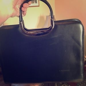 Valentino leather purse